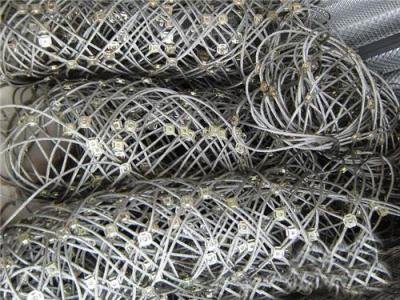 正启柔性钢丝绳网 拦石钢丝绳网 主动防护网