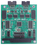 SF104-9621 2通道隔离型PC104总线CAN通讯卡