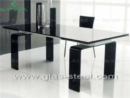 玻璃餐桌 餐台 多功能餐桌 可伸缩餐桌 玻璃家具