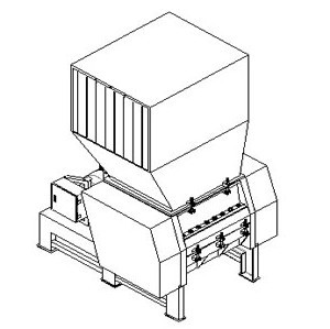 75HP重型塑料破碎机100HP重型塑料破碎机