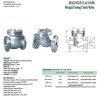 旋启式法兰止回阀H44-止回阀系列-联华阀门