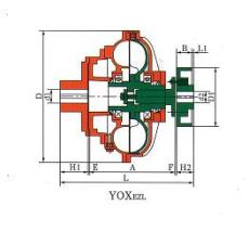 YOXEZL型偶合器 大连液力机械