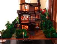 别墅商场室内模型