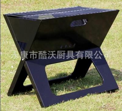 户外BBQx型折叠烧烤架