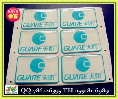 佛山制作滴胶商标6 水晶滴胶贴纸铭牌