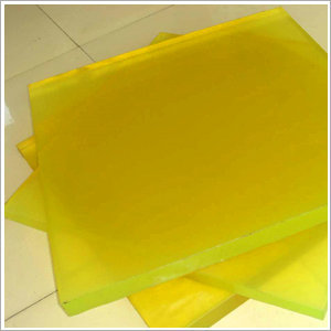 黄色PU胶板 进口弹簧胶板 优力胶板