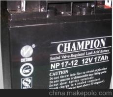 冠军NP17-12蓄电池Champion蓄电池17Ah