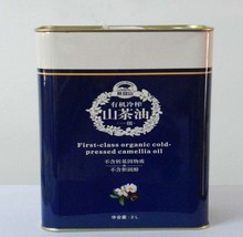 茶母山精品4L铁罐装山茶油