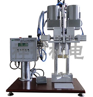 广东台式气动化妆瓶旋盖机