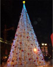 大型圣诞树 塔形圣诞树 钢结构圣诞树