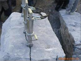 岩石劈裂 石材切割分解 锯石机 液压劈裂机