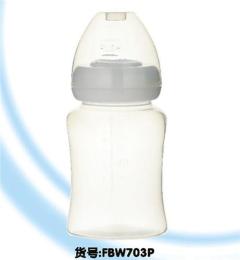宽口径300ml婴儿奶瓶 PP奶瓶批发