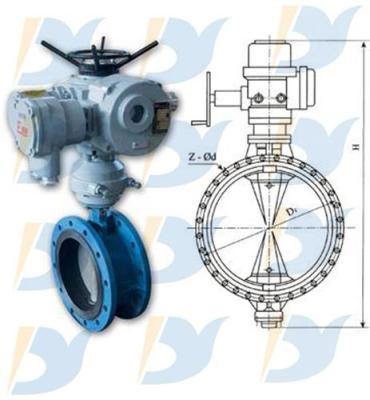 DD9B43FY防爆电动蝶阀