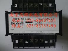 日本TOYOZUMI丰澄电机变压器SD21-500A2
