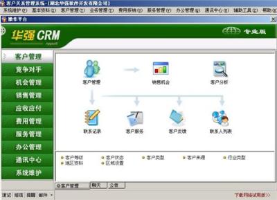华强CRM免费客户关系管理软件-专业版