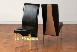 实木咖啡厅餐椅 C1SZ- 6184