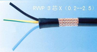 屏蔽软电缆型号RVVP软芯电话线