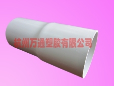 PVC单孔实壁管 PVC扩口实壁管