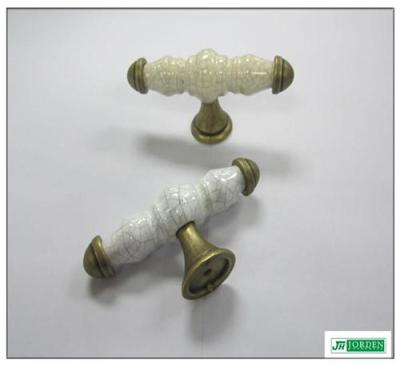 供應裂紋陶瓷拉手 家具櫥柜拉手 抽屜拉手