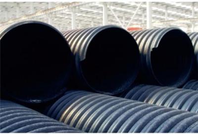 成都大口径HDPE钢带排水管厂家 PE给水管厂